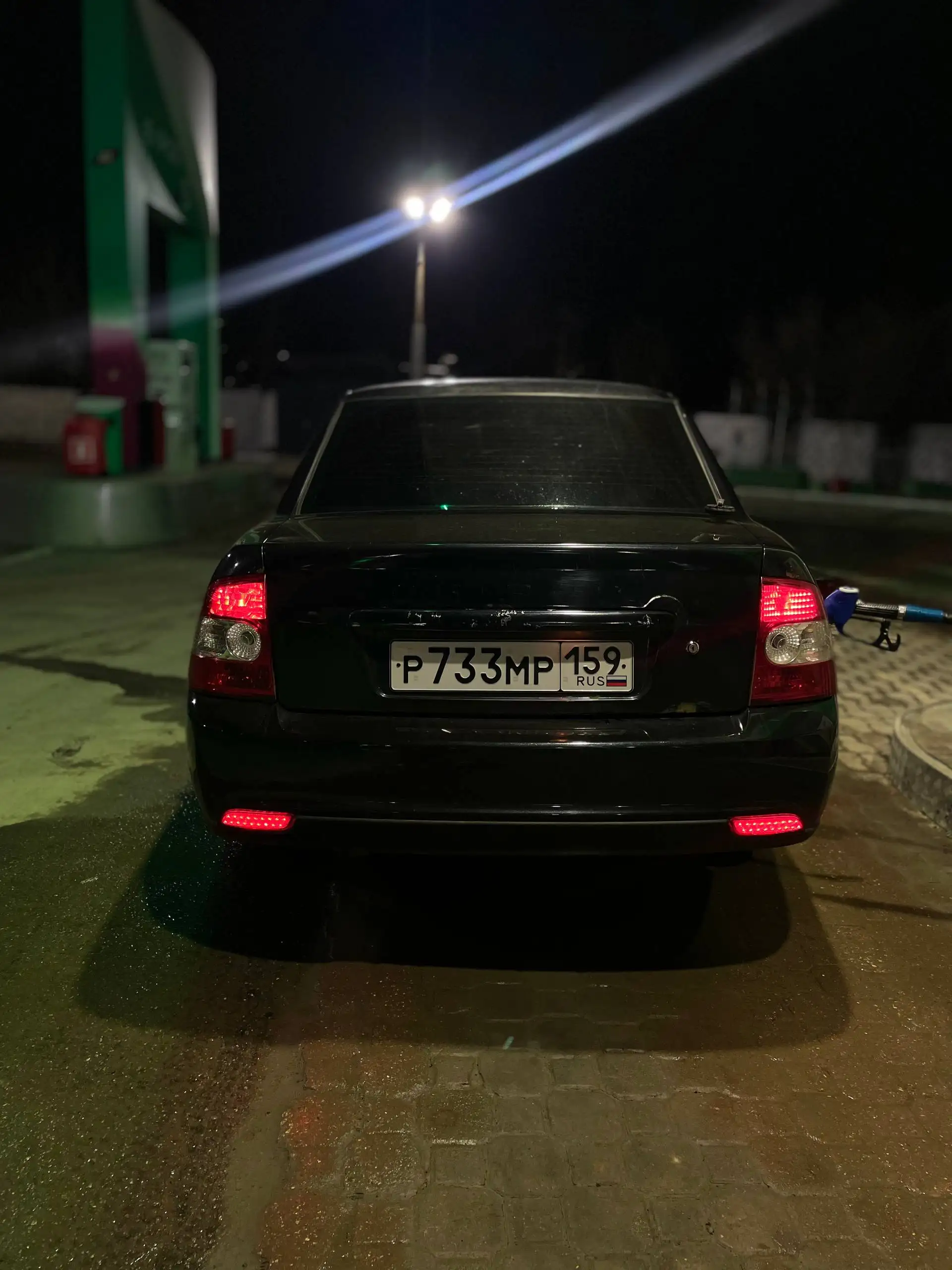 Продается черная Лада Приора седан - Легковые автомобили (Авто) в Ижевск