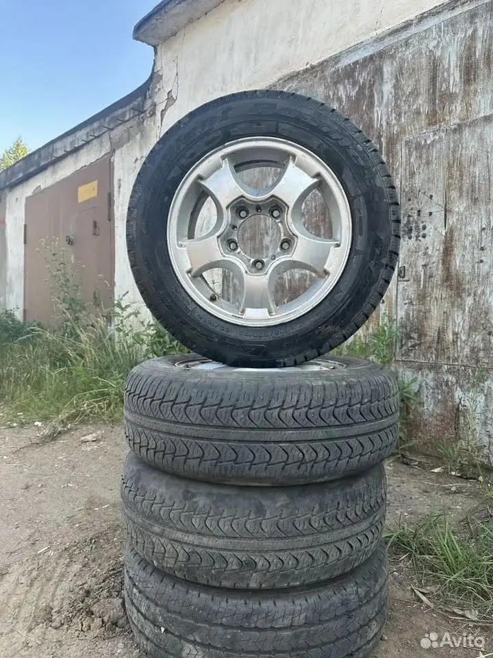 Литой диски 215/65/R16 на УАЗ Патриот/Соболь/Ниву - Шины и диски (Авто) в Ижевск