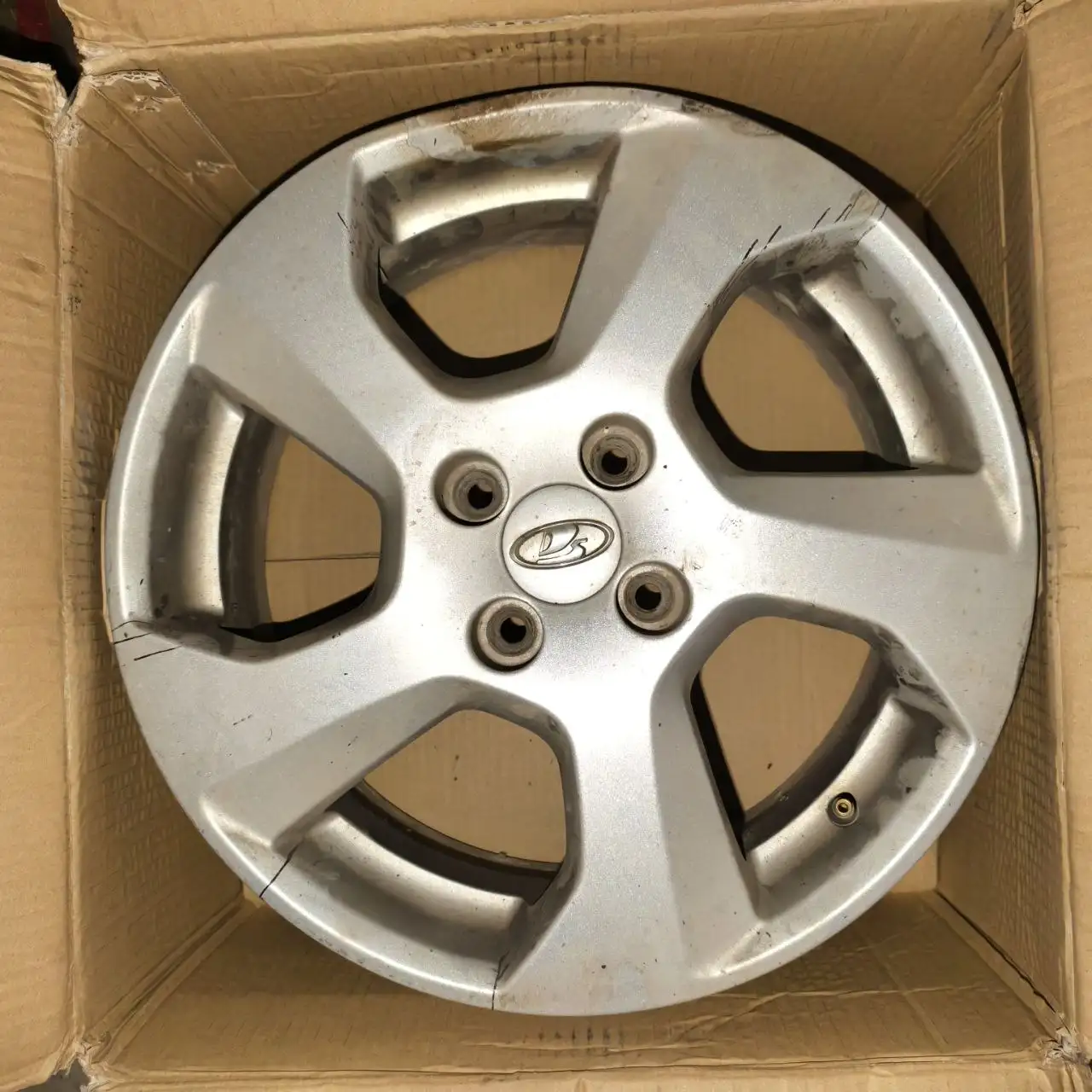 Продажа 4 литых дисков Лада Ларгус Кросс 2020 - Запчасти (Авто) в Ижевск