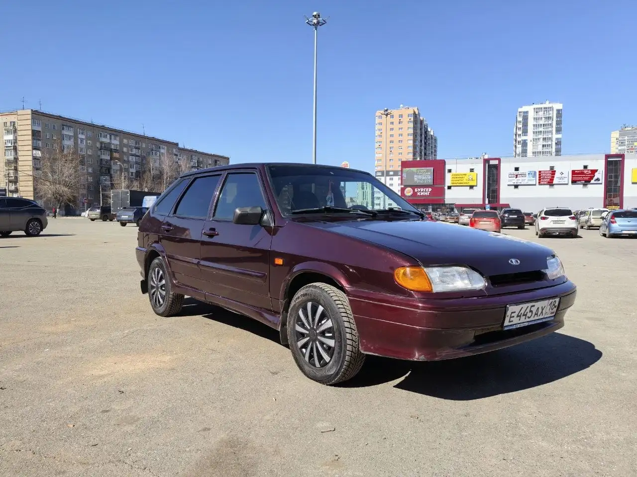 ВАЗ 2114 темная вишня 2013 года - Легковые автомобили (Авто) в Ижевск