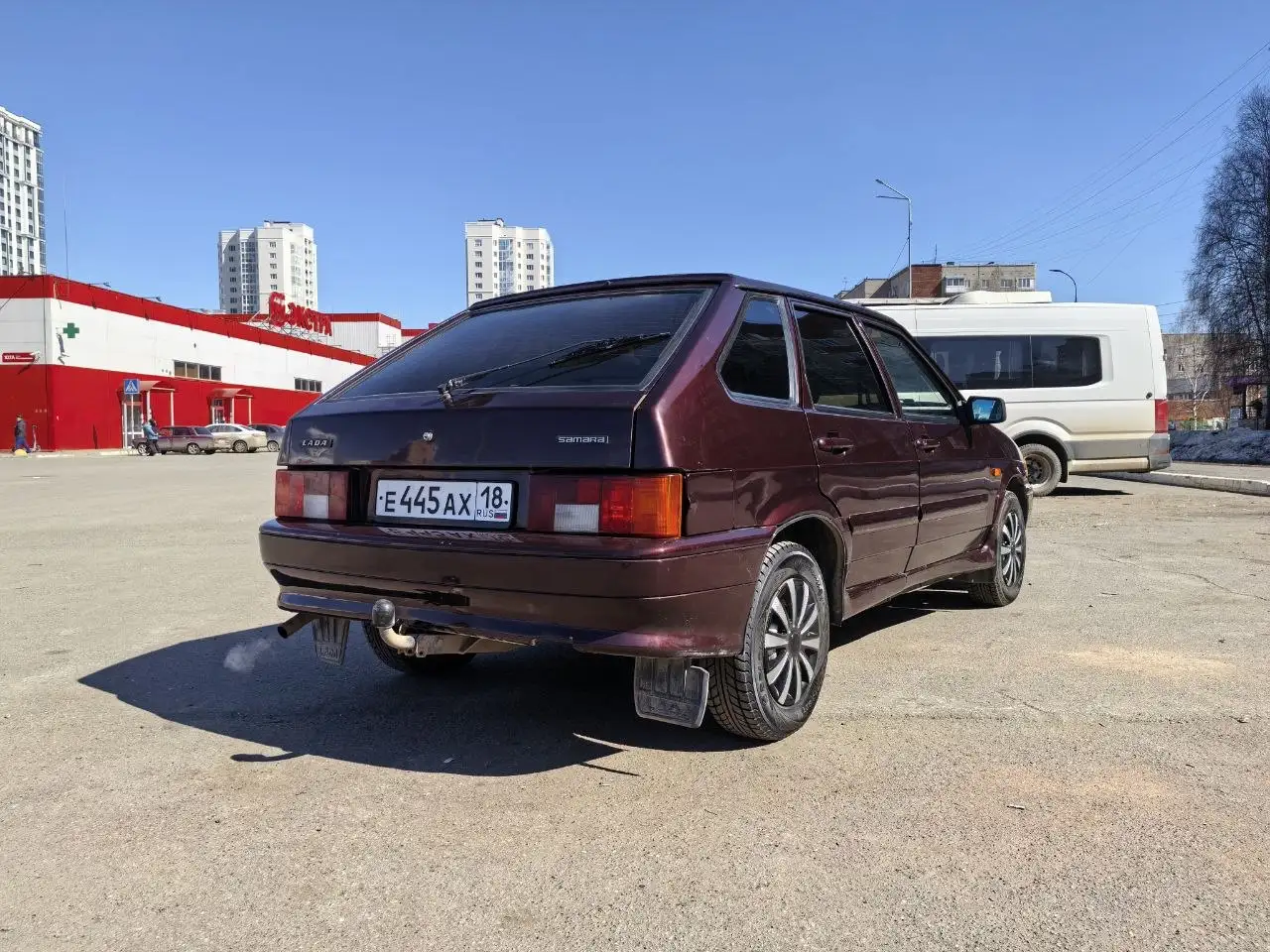 ВАЗ 2114 темная вишня 2013 года - Легковые автомобили (Авто) в Ижевск