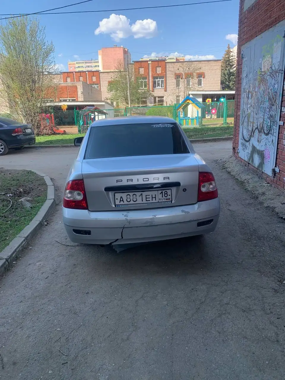 Lada Priora 2007 с утерянным ПТС - Легковые автомобили (Авто) в Неизвестно