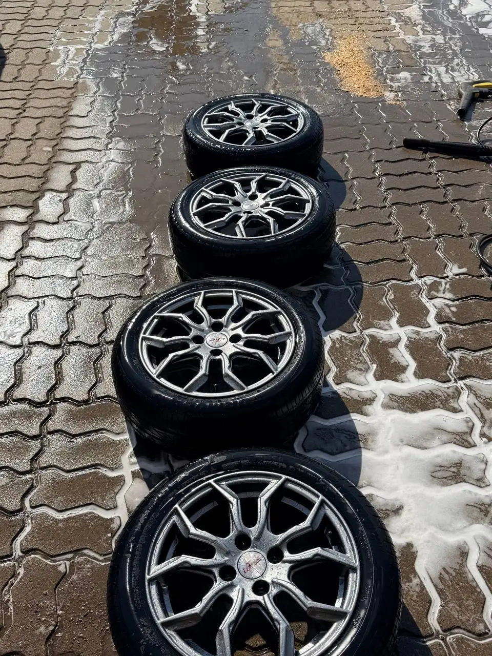 Продам диски 15R с резиной - Диски и шины (Авто) в Ижевск