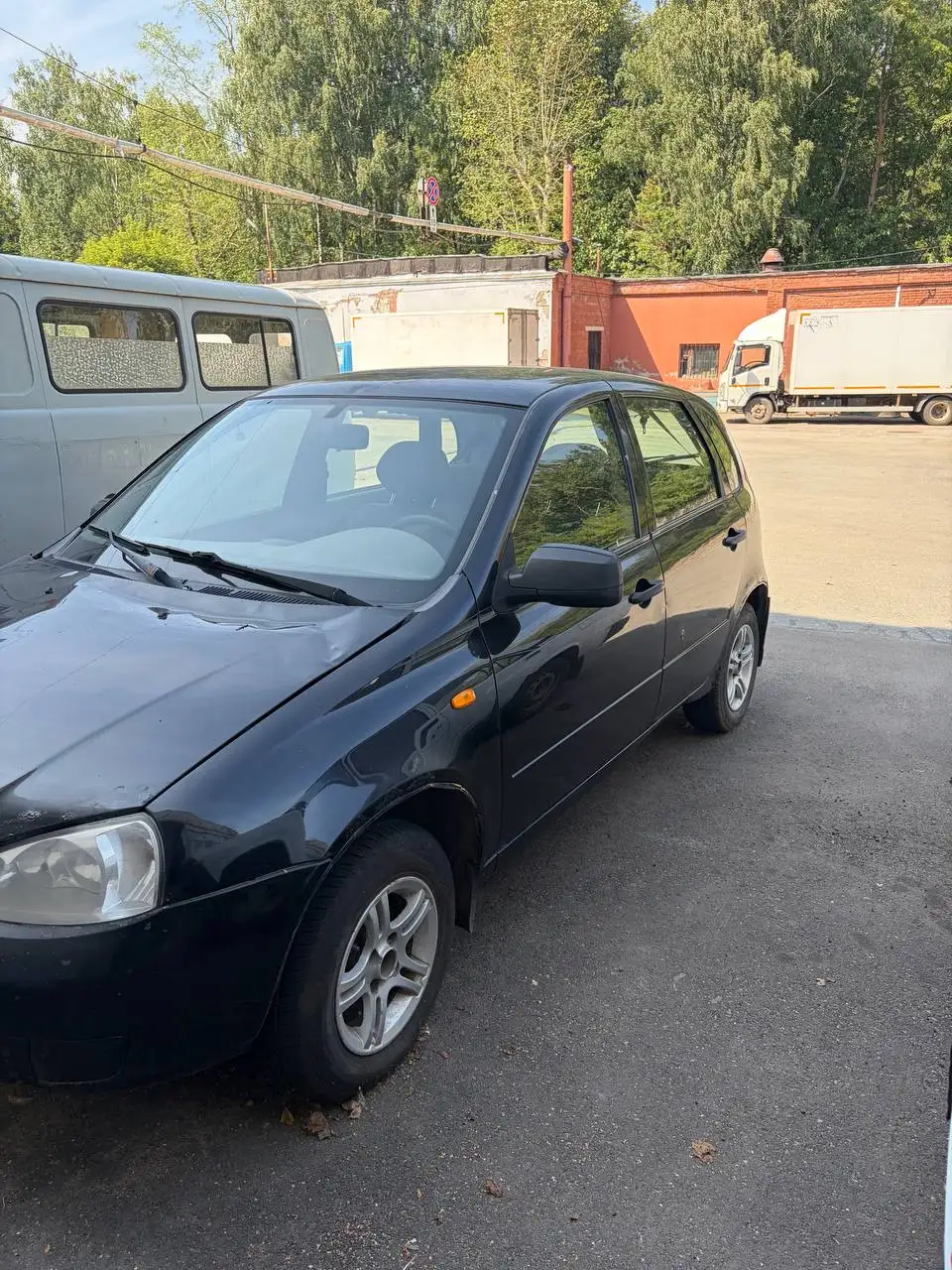 Lada Kalina 2010, зеленая, цена 100к - Легковые автомобили (Авто) в Ижевск