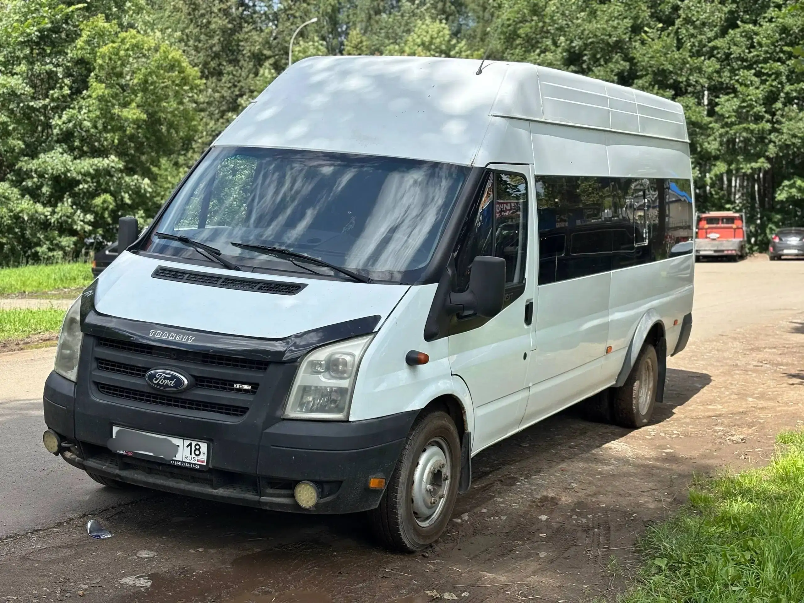 Ford Transit 2008 2.4 турбо дизель 4х по выгодной цене - Коммерческий транспорт (Авто) в Ижевск
