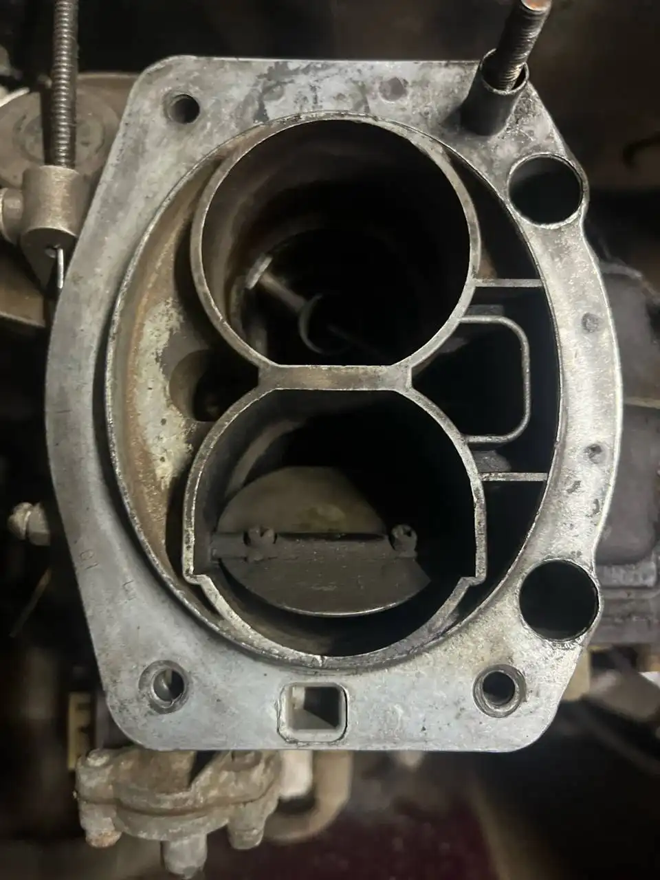 Регулировка заслонки