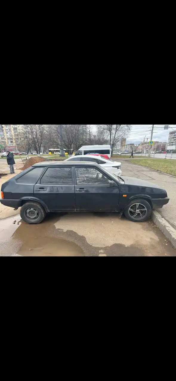 Движок и коробка на разбор после аварии