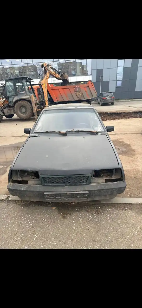 Движок и коробка на разбор после аварии