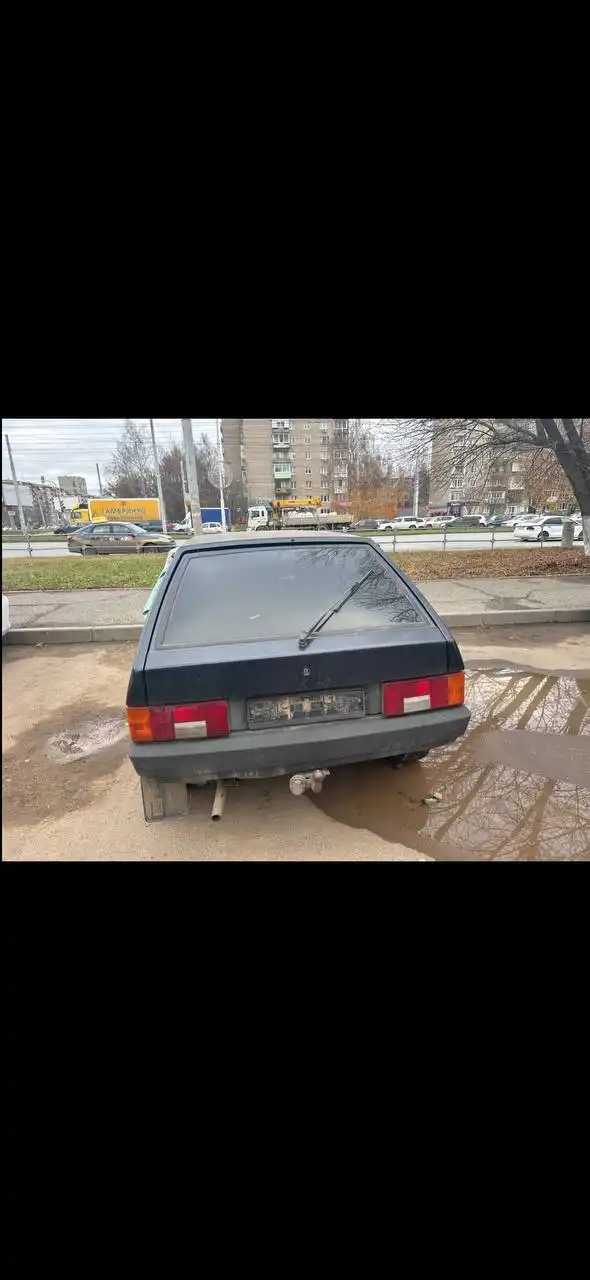 Движок и коробка на разбор после аварии