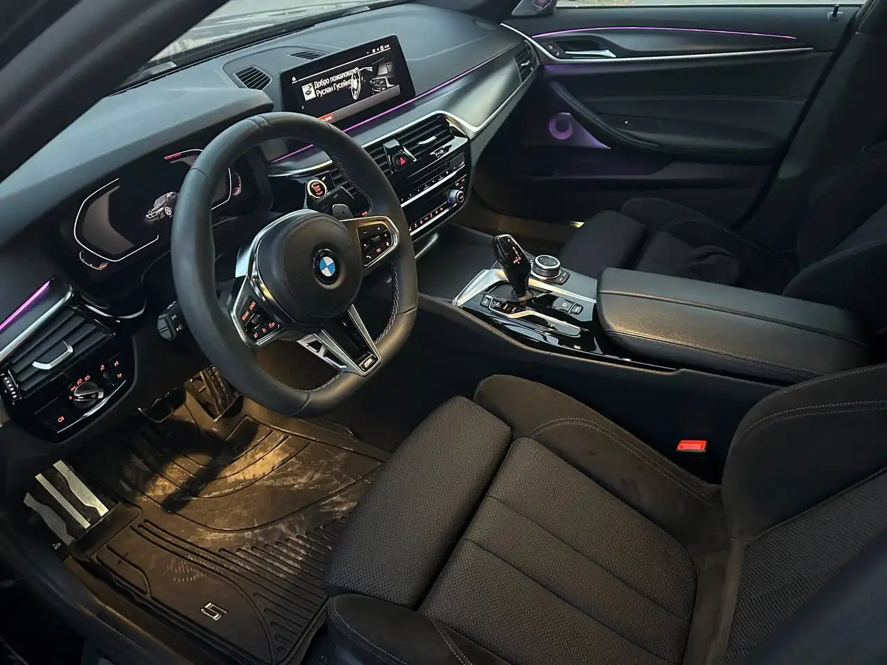 BMW 5 серии 2020 года с пакетом М, дизель 2.0, пробег 109 тыс км - Легковые автомобили (Авто) в Санкт-Петербург