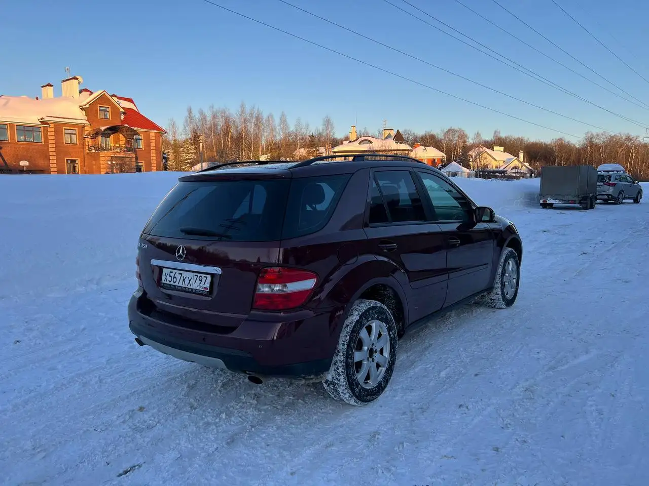 Мерседес МЛ350 2006 года с родным пробегом - Внедорожник (Авто) в Санкт-Петербург