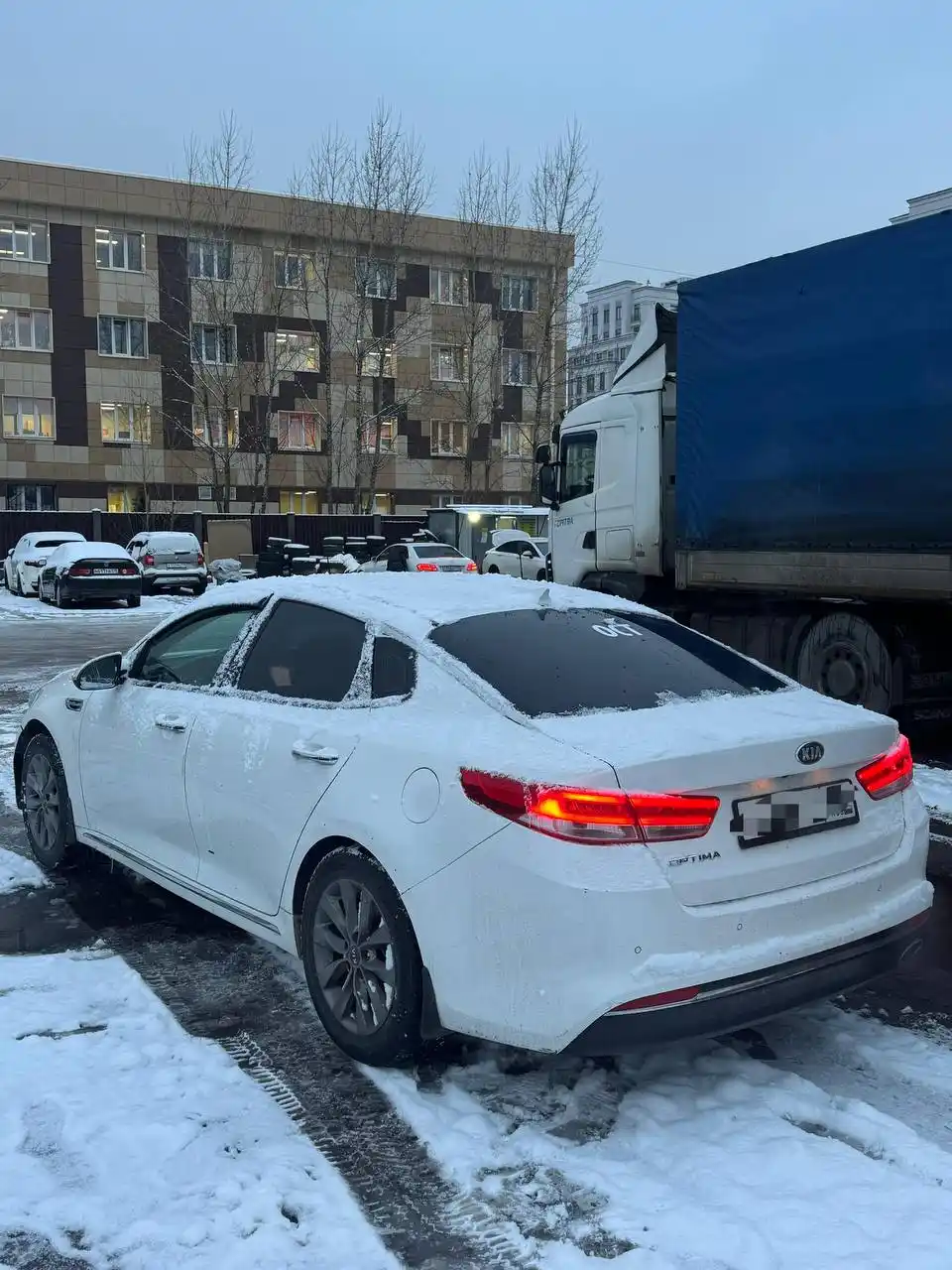 Киа Оптима 2018 года