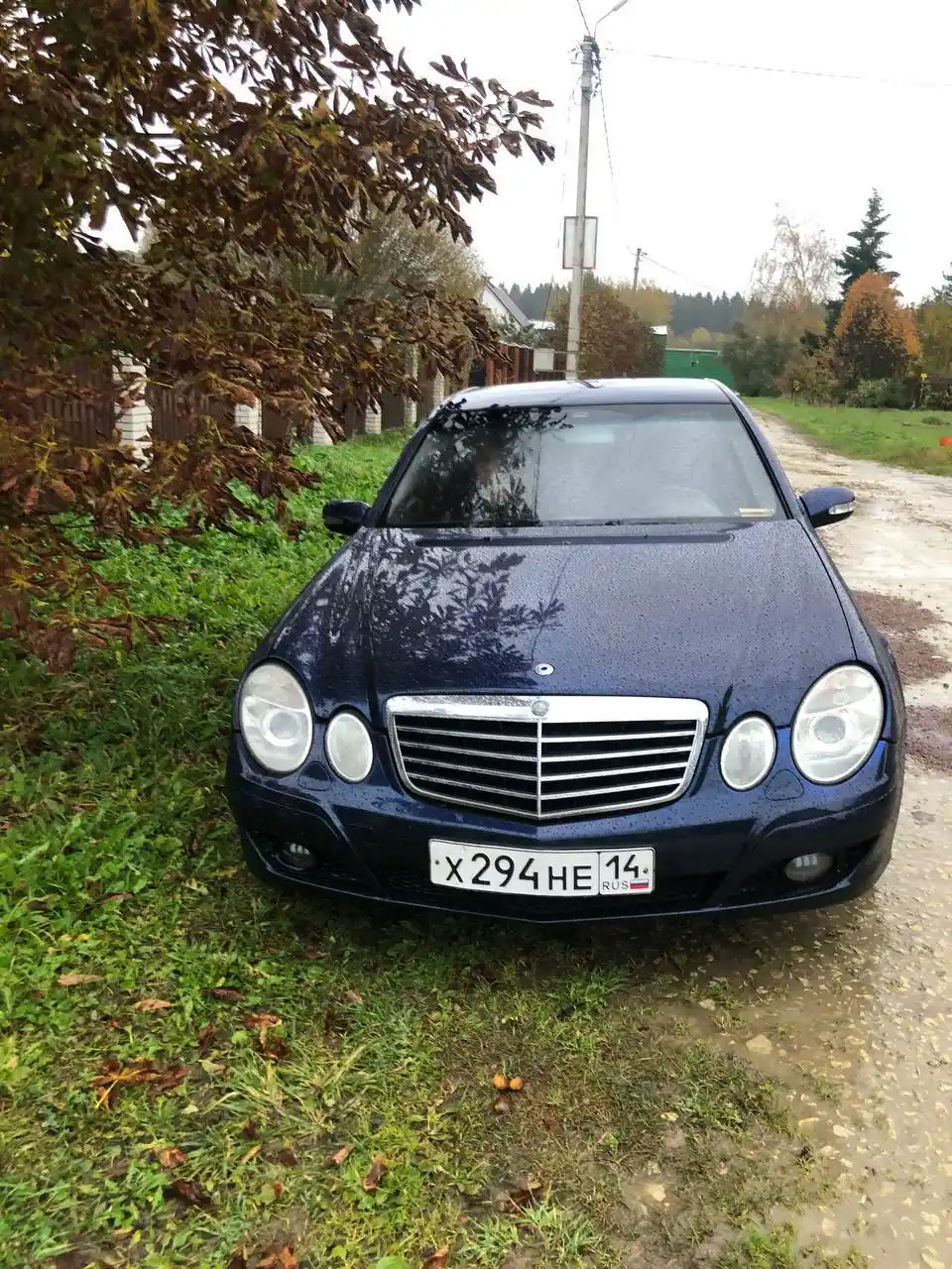 Mercedes W211 3.2 с повреждениями