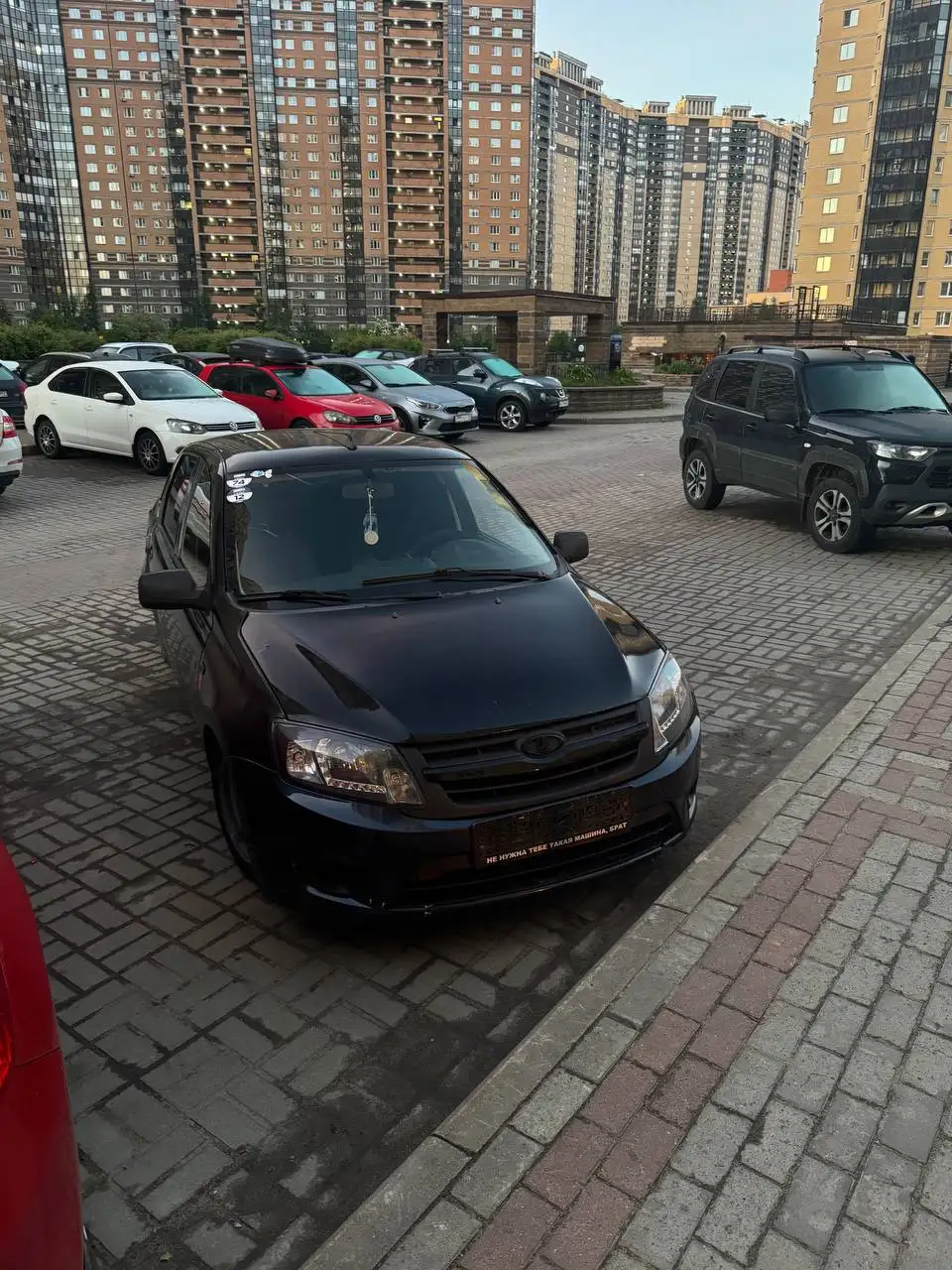 Lada Granta 2013, черный, с дефектами КПП - Легковые автомобили (Авто) в Санкт-Петербург