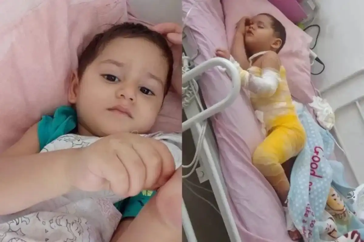 Сбор средств на лечение дочери после обстрела