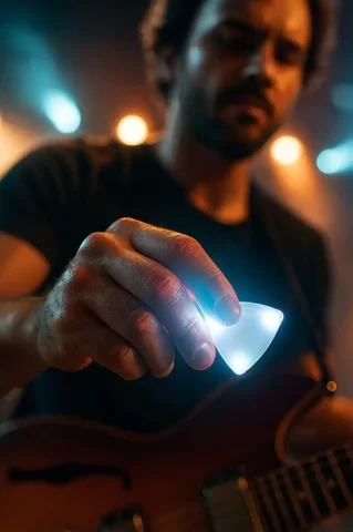 Светящийся медиатор для гитары - Хобби и отдых в Воронеж