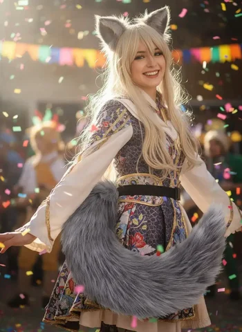 Пушистый хвост для косплея и вечеринок - Хобби и отдых в Воронеж