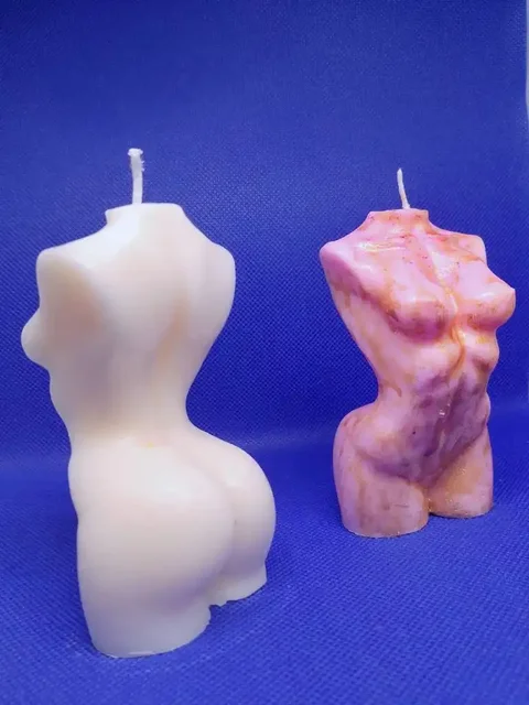 Уникальные свечи в форме женского силуэта на заказ - Растения в Воронеж