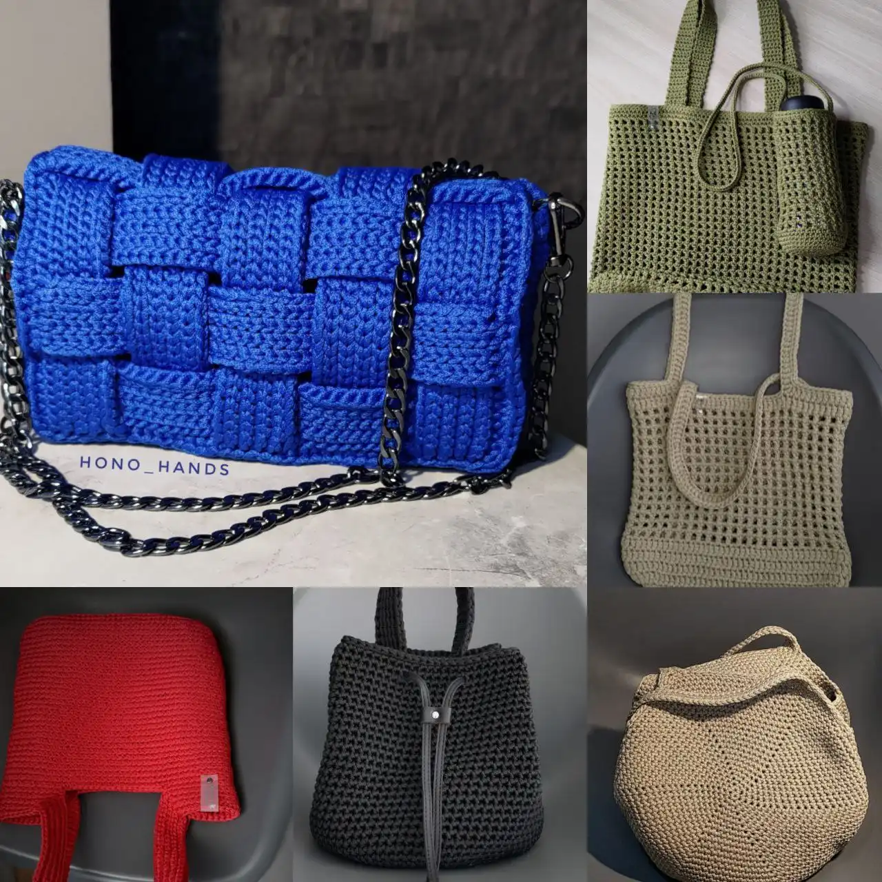 Ручная работа сумочки в единственном экземпляре