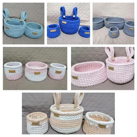 Наборы корзин с деревянным донышком и наборы для детской комнаты ручной работы - частное объявление в Новочеркасск