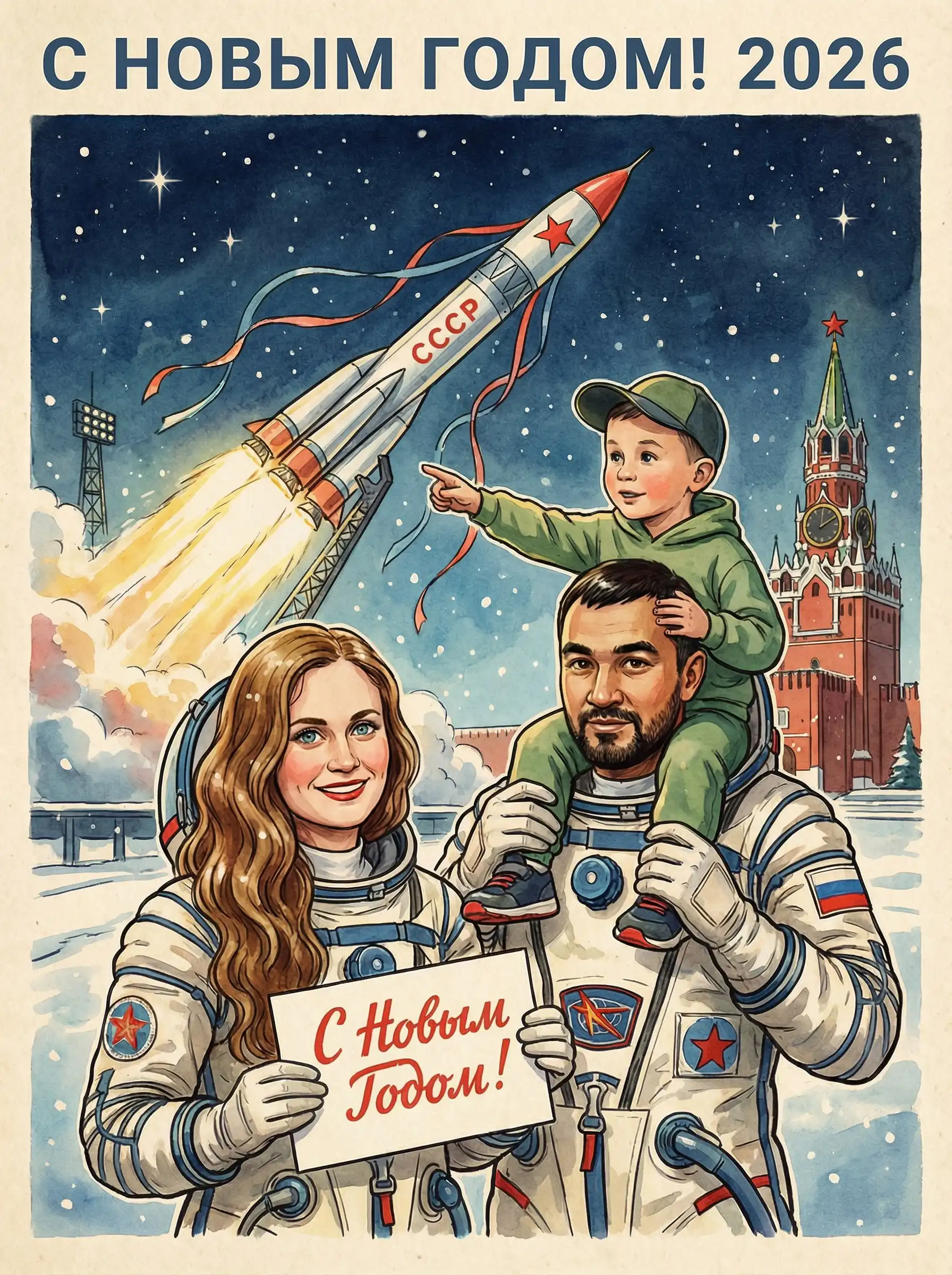 Нейрофотосессии по вашим снимкам