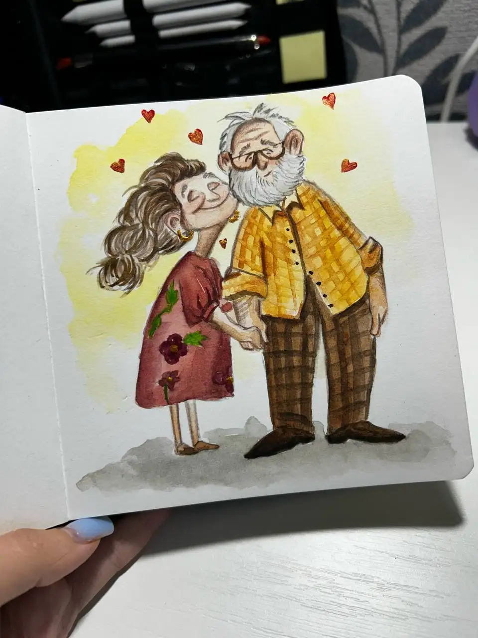 Авторские рисунки вручную - Творческие услуги (Услуги) в Москва