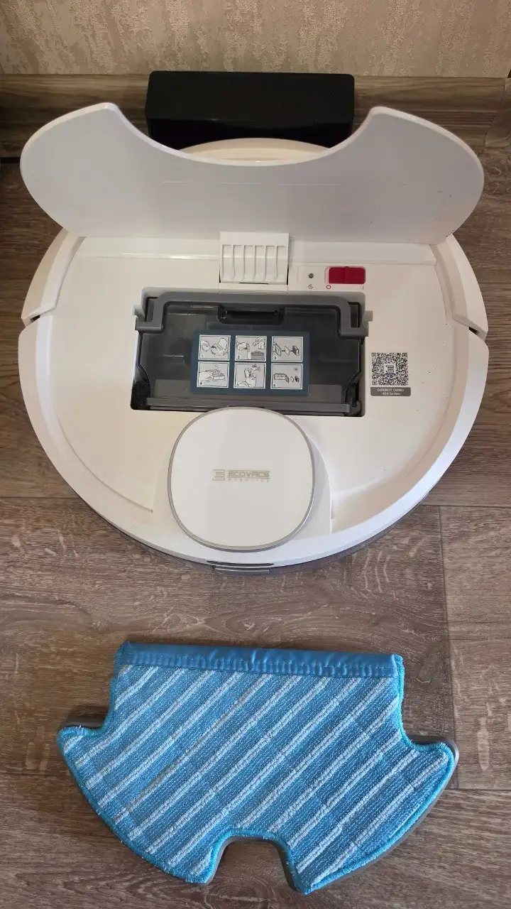 Робот-пылесос ECOVACS DEEBOT OZMO 900 White с расходниками - Роботы-пылесосы (Электроника) в Москва