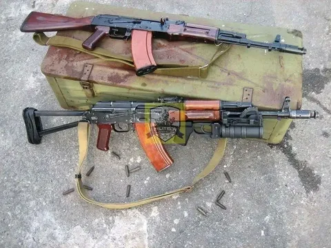 АК-74 автомат Калашникова 5.56 - Светильники в Москва