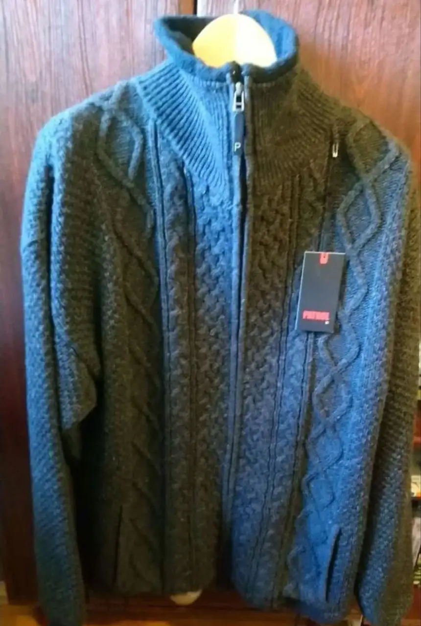 Мужской утепленный полувер размер 52-54 - Мужская одежда (Одежда) в Москва