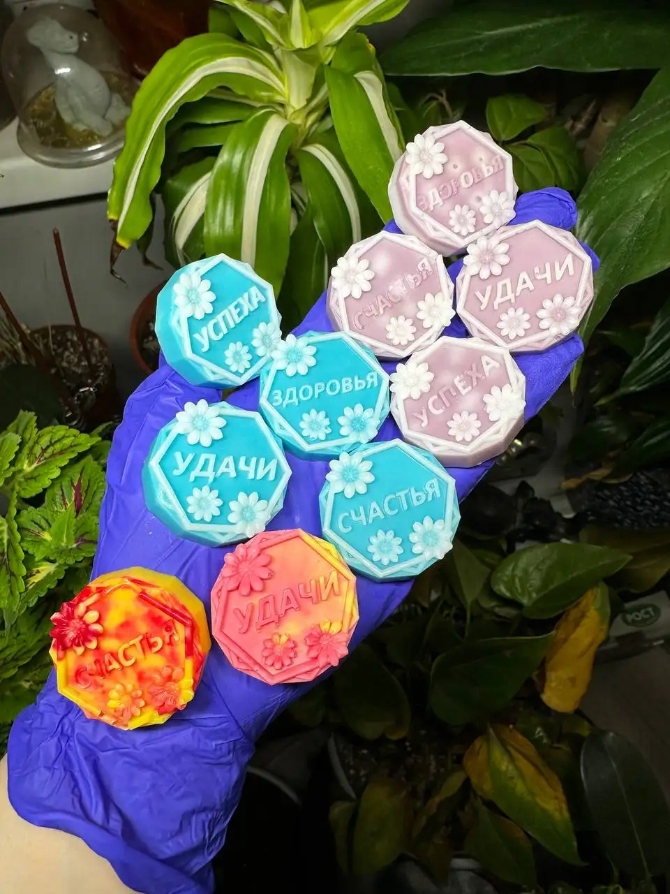 Ручное мыло с натуральными ароматами - Косметика ручной работы (Красота и здоровье) в Москва