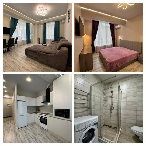 Двухкомнатная квартира с ремонтом в ЖК Кватро, Сочи - Квартиры в Сочи