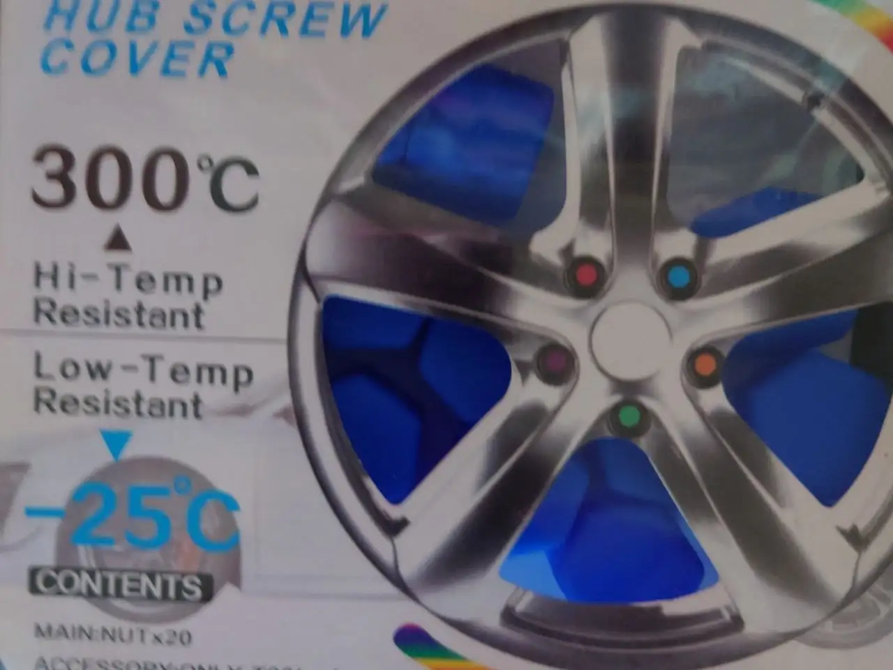 Комплект силиконовых колпачков на колесные гайки 20 шт синий 17 - Аксессуары (Авто) в Москва