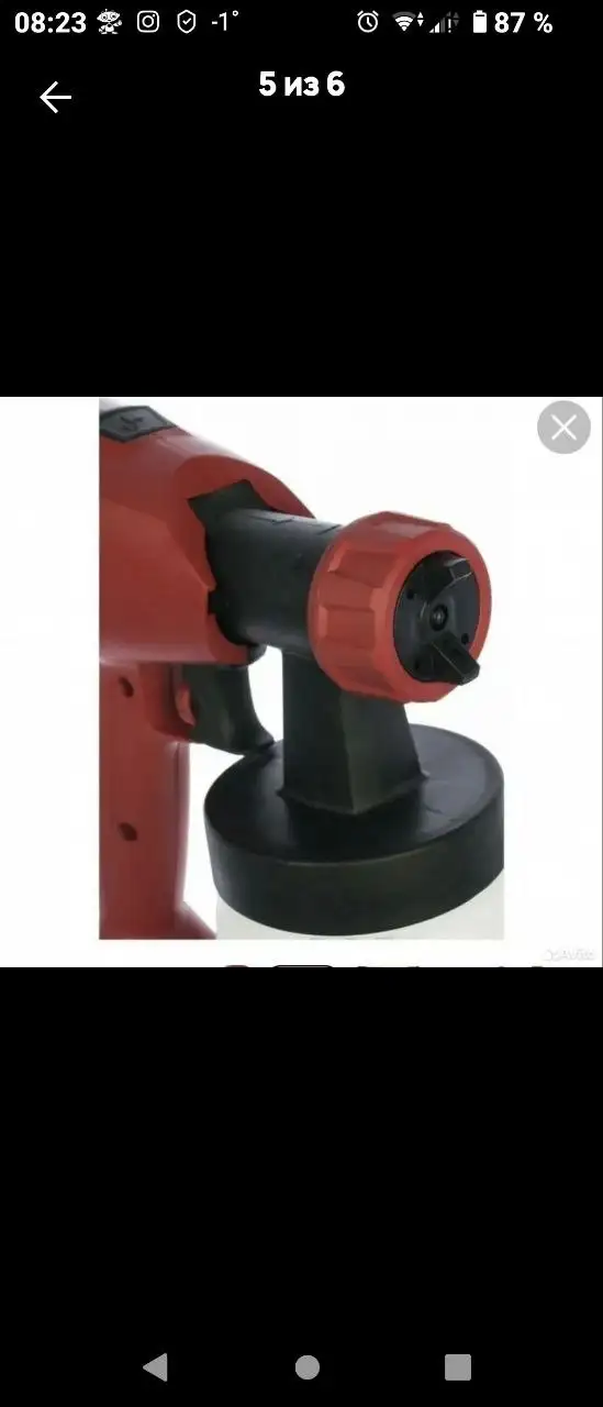 Краскопульт электрический ELITECH КЭ 350 П новый в упаковке - Инструменты (Барахолка) в Москва