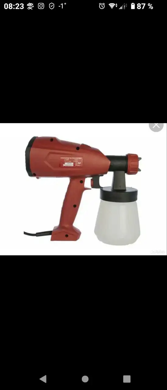 Краскопульт электрический ELITECH КЭ 350 П новый в упаковке - Инструменты (Барахолка) в Москва