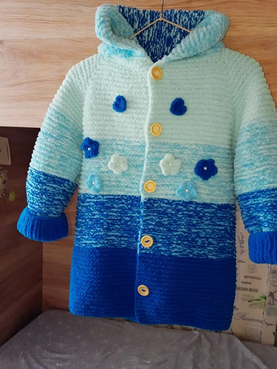 Кардиган ручной работы для детей 6-9 лет - Детская одежда (Одежда) в Москва