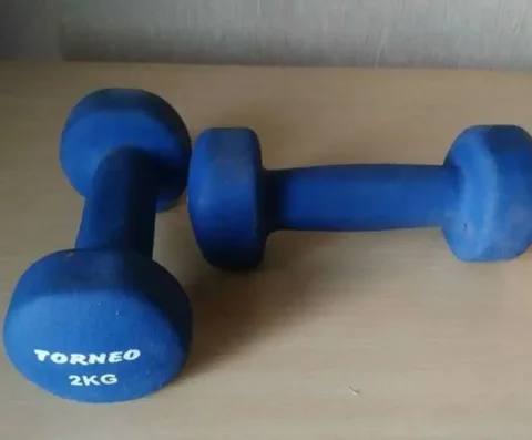 Гантели 2 кг, синие - частное объявление в Москва