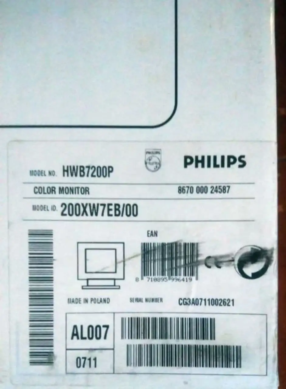 Монитор Philips 200XW - Электроника в Москва