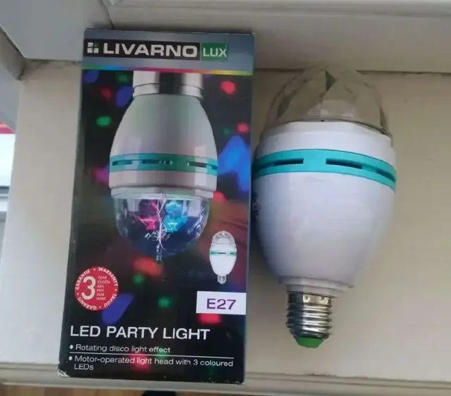 Продам вращающуюся светодиодную лампу Musical Lamp - Климатическая техника в Москва