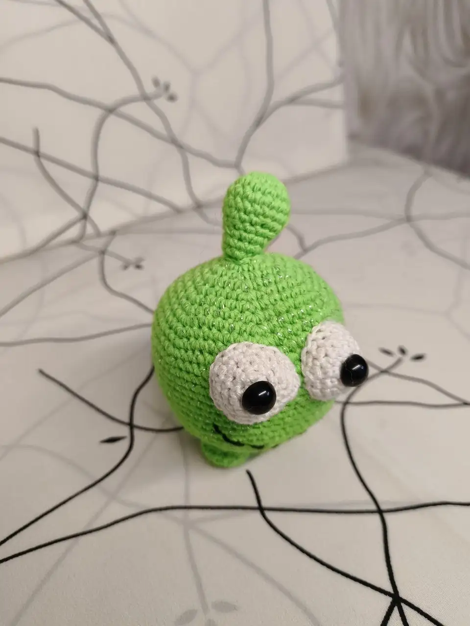 Вязаная игрушка Ам-ням ручной работы - Украшения и декор (Для дома и дачи) в Москва