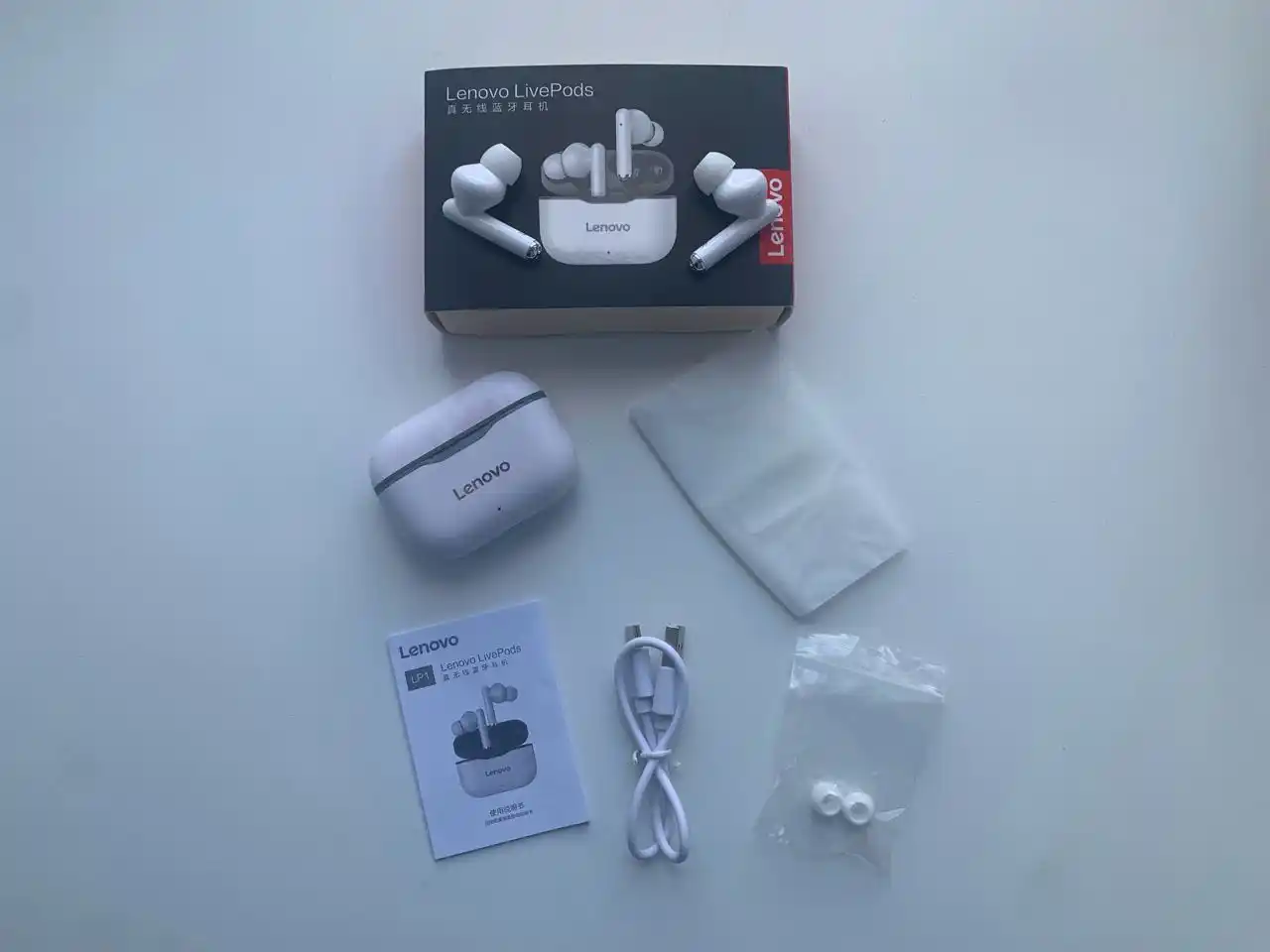 Беспроводные наушники Lenovo Live Pods LP1 - Электроника в Воронеж