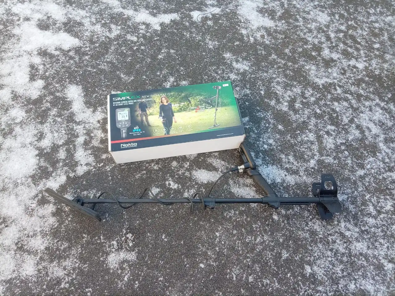 Продажа металлоискателя Nokta Makro Simplex Lite