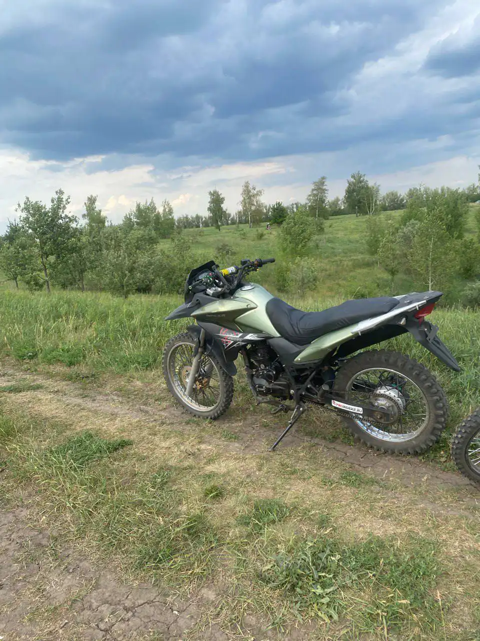 Мотоцикл в хорошем состоянии