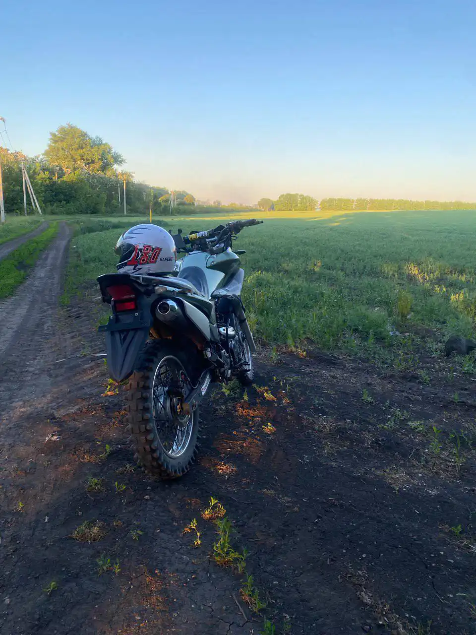 Мотоцикл в хорошем состоянии