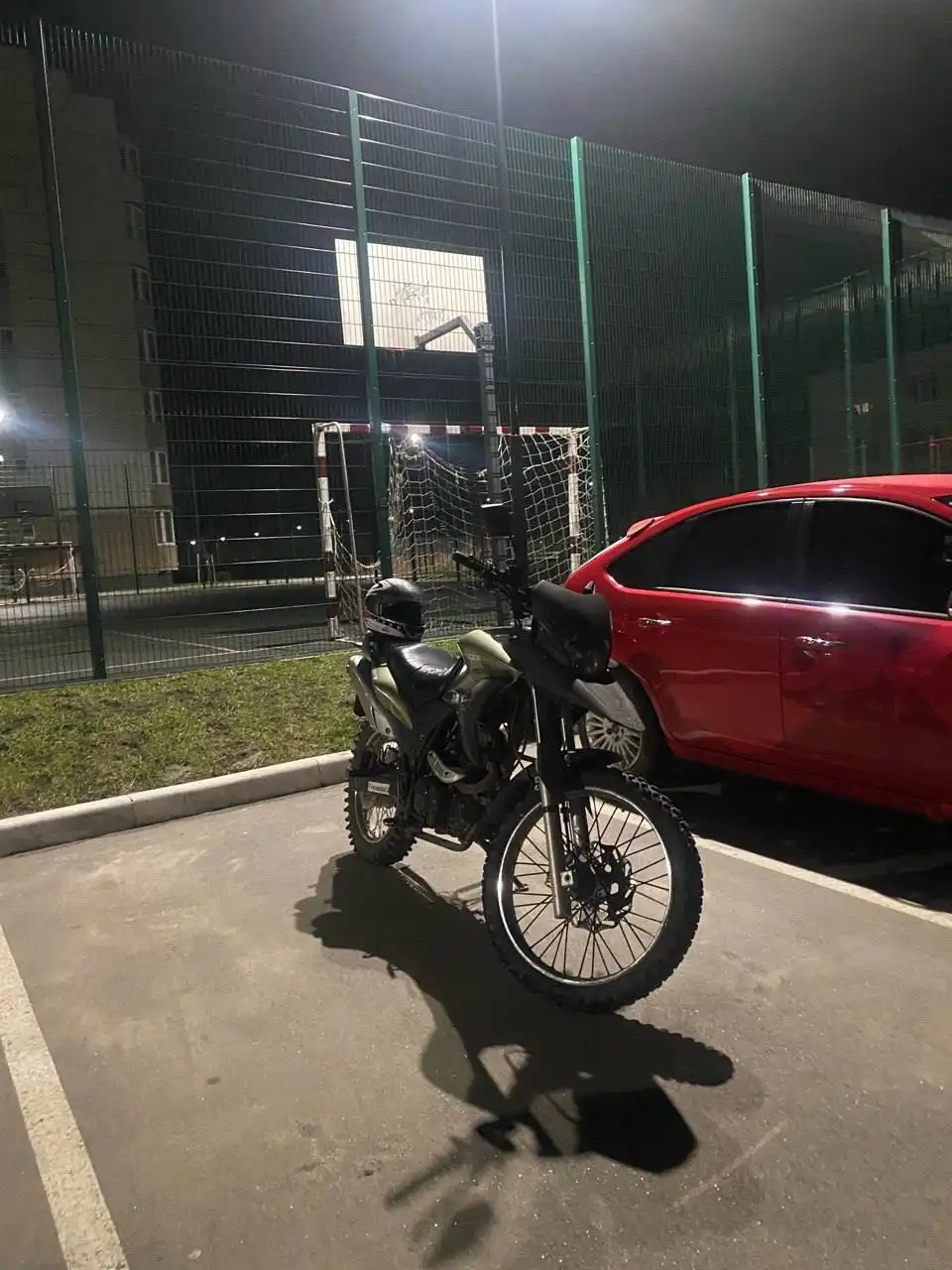 Мотоцикл в хорошем состоянии