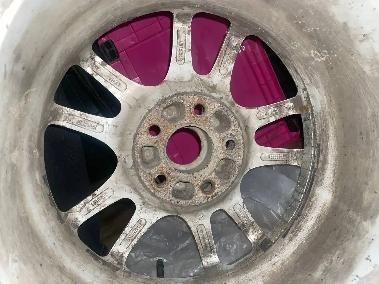 Продажа литых дисков Ronal irmscher R16 с зимней резиной - Шины и диски (Авто) в Воронеж