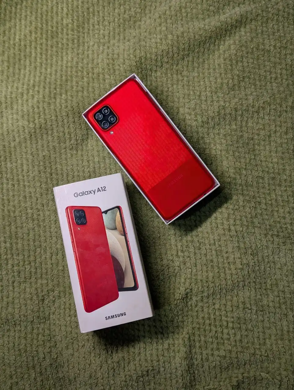 Samsung Galaxy A12 64GB в идеальном состоянии - Смартфоны (Электроника) в Воронеж