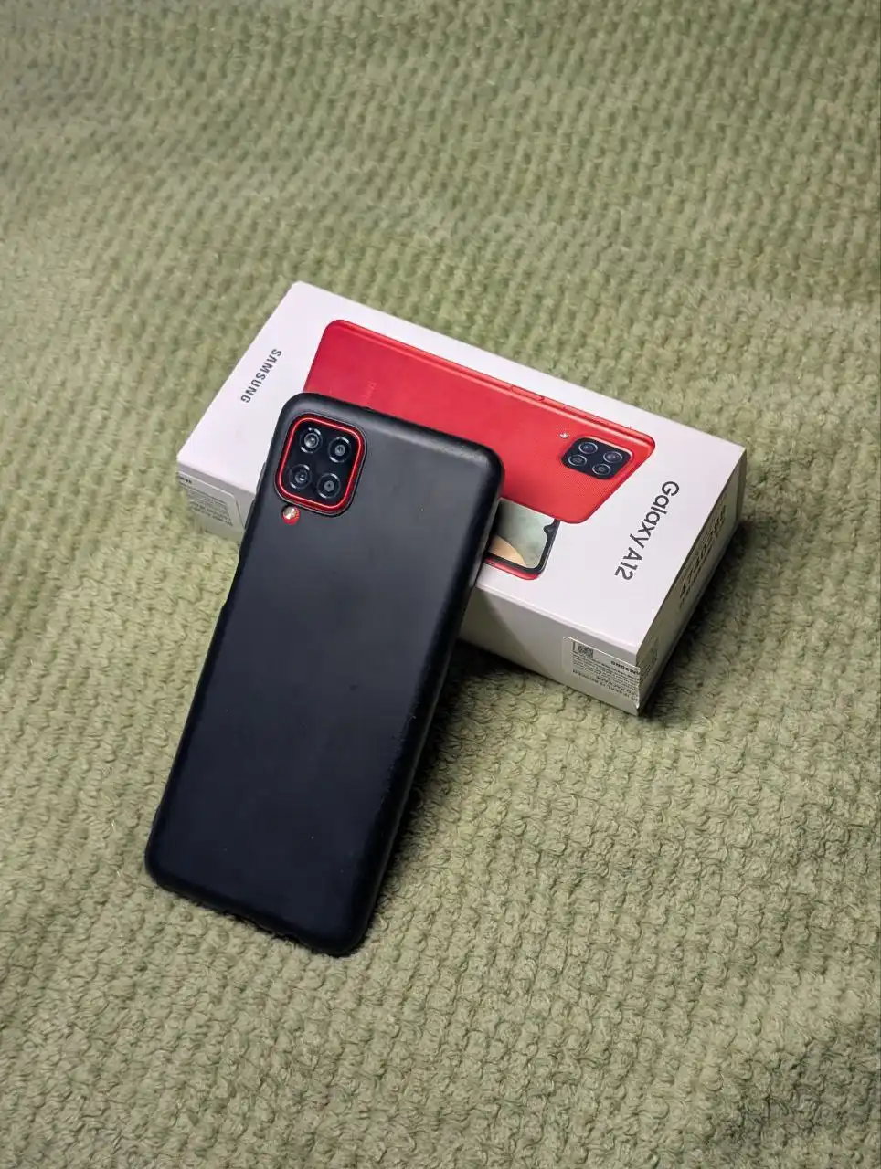 Samsung Galaxy A12 64GB в идеальном состоянии - Смартфоны (Электроника) в Воронеж