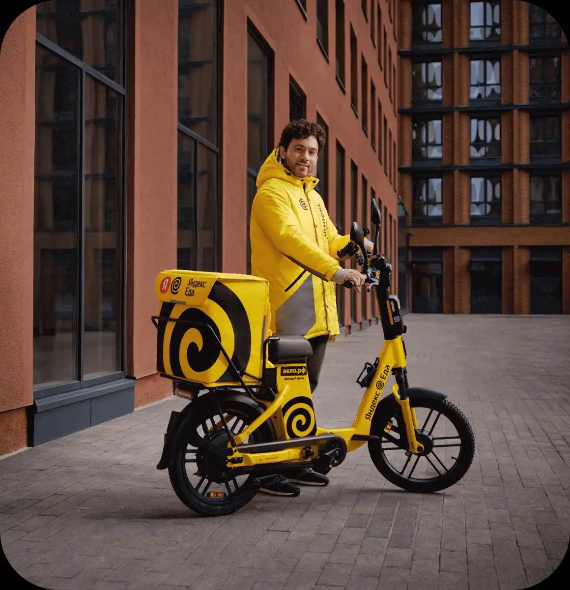 Работа курьером в Яндекс Еде с предоставлением электронного велосипеда - Курьерская доставка (Работа) в Москва