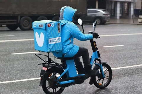 Работа курьером в Яндекс Еда с электронным велосипедом - Склад в Москва