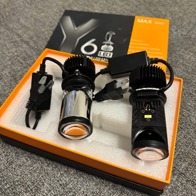 Продажа автомобильных мини линз Y6 MAX LED H4 - Обмен в Тольятти